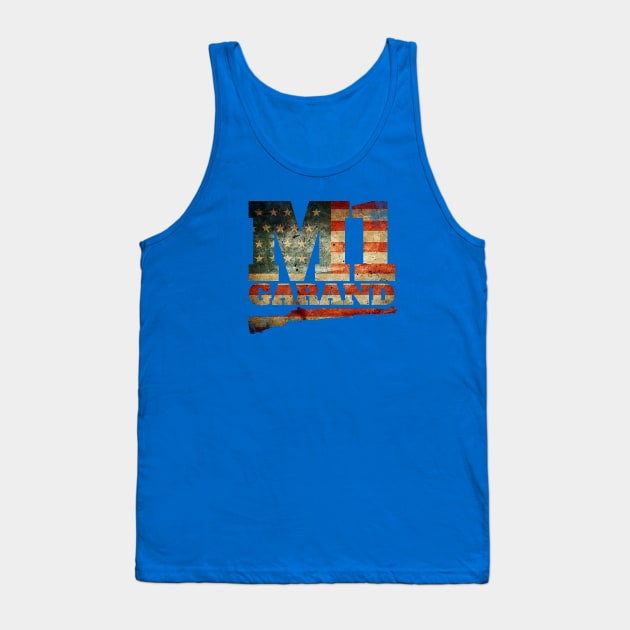 Garand m1 Tank Top by GreenGuyTeesStore